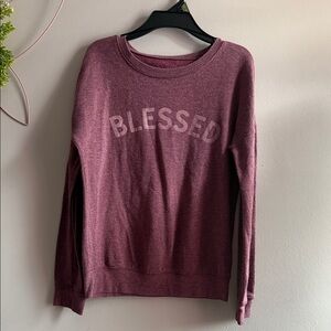 Blessed Graphic Sweatshirt